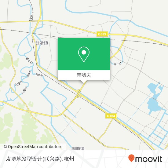 发源地发型设计(联兴路)地图