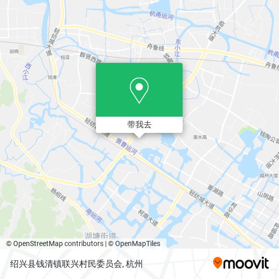 绍兴县钱清镇联兴村民委员会地图
