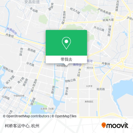 柯桥客运中心地图
