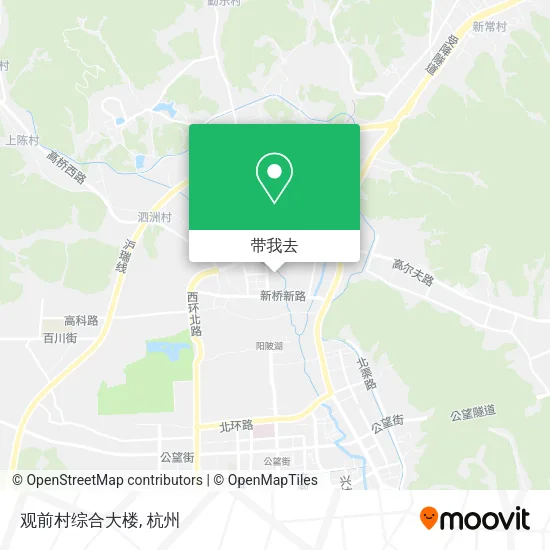 观前村综合大楼地图