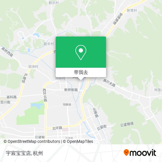 宇宸宝宝店地图