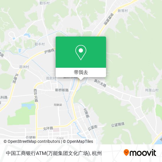 中国工商银行ATM(万能集团文化广场)地图