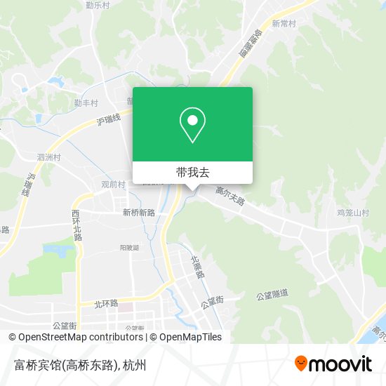 富桥宾馆(高桥东路)地图