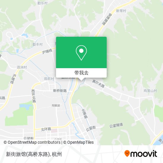 新街旅馆(高桥东路)地图