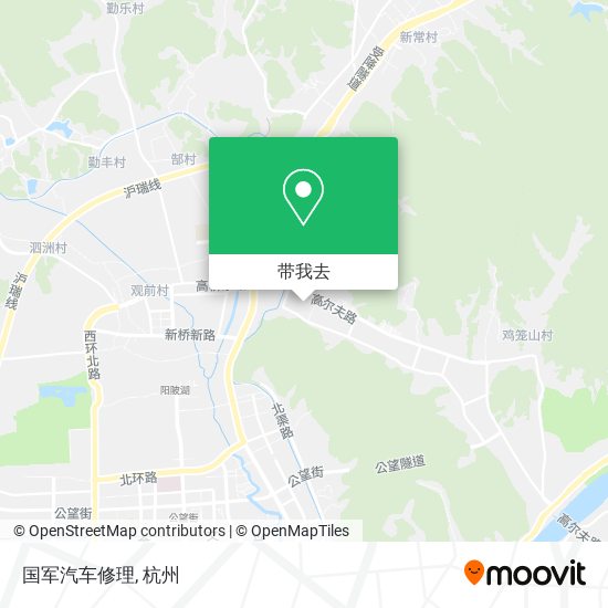国军汽车修理地图