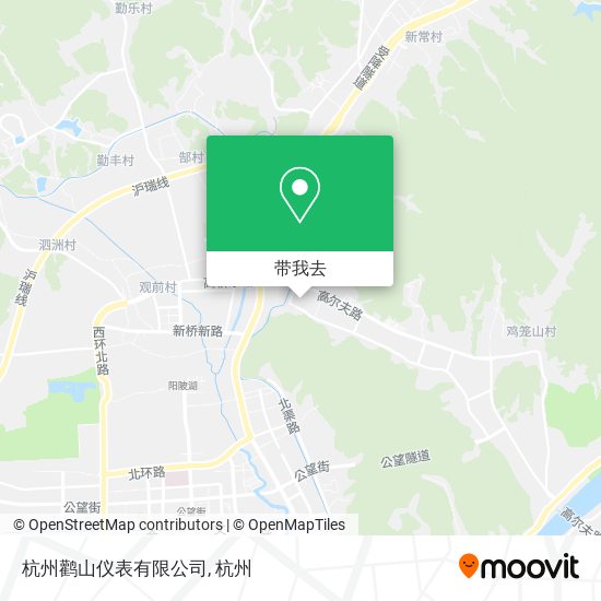 杭州鹳山仪表有限公司地图