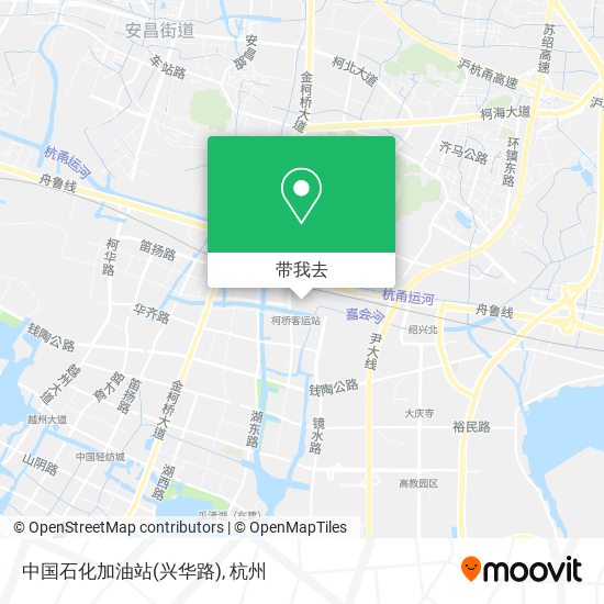 中国石化加油站(兴华路)地图