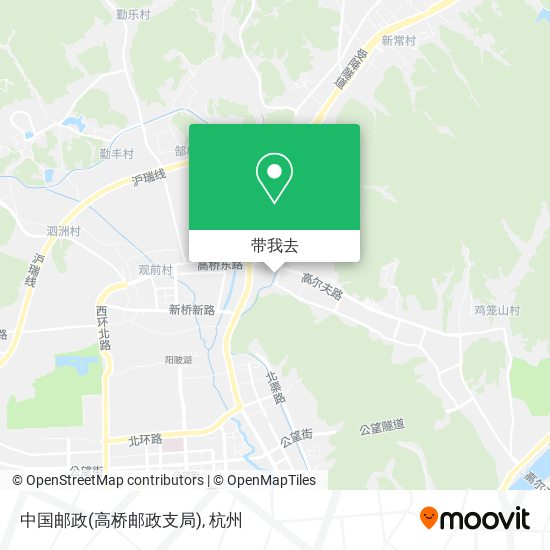 中国邮政(高桥邮政支局)地图