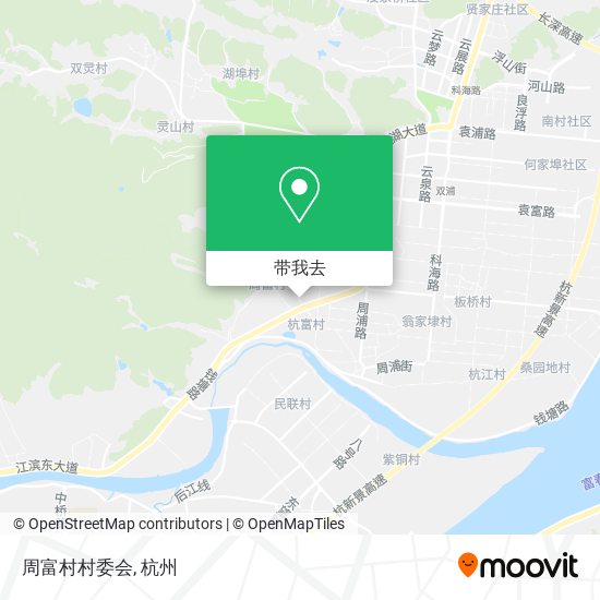 周富村村委会地图