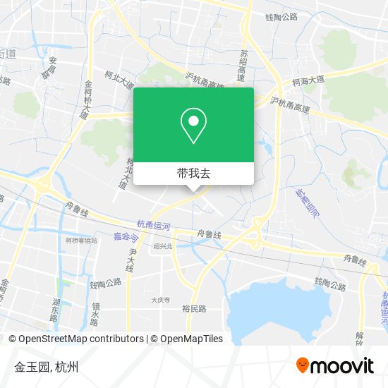 金玉园地图
