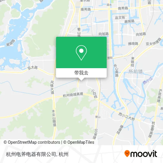 杭州电斧电器有限公司地图