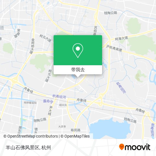 羊山石佛风景区地图
