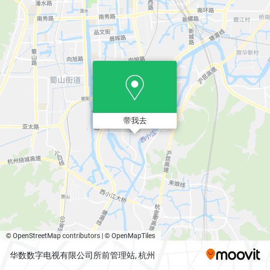华数数字电视有限公司所前管理站地图
