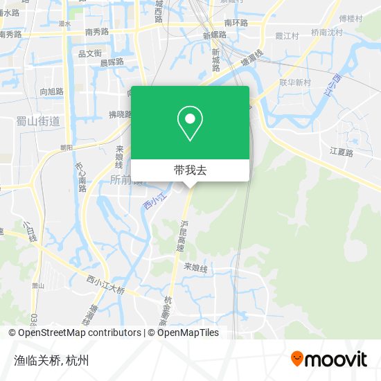 渔临关桥地图