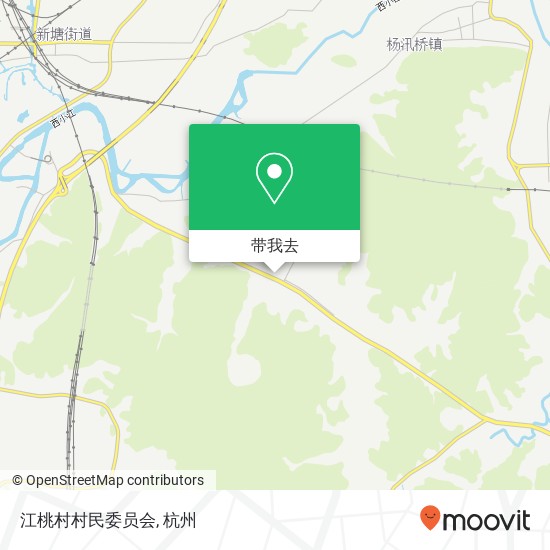 江桃村村民委员会地图