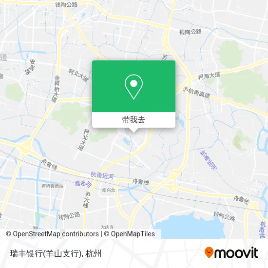 瑞丰银行(羊山支行)地图