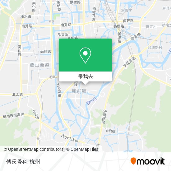 傅氏骨科地图