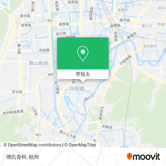 傅氏骨科地图
