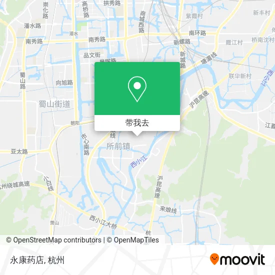 永康药店地图