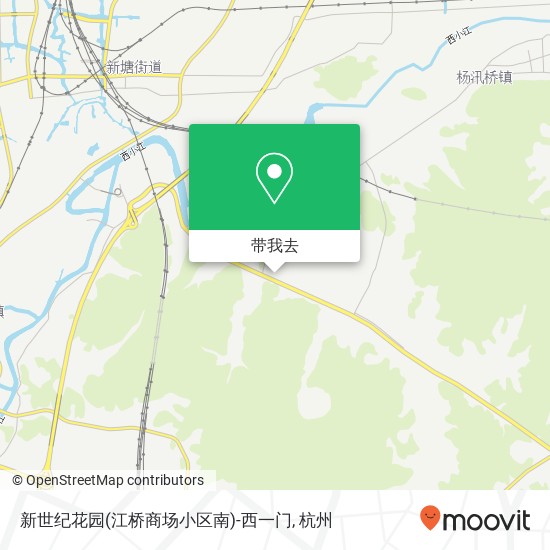 新世纪花园(江桥商场小区南)-西一门地图