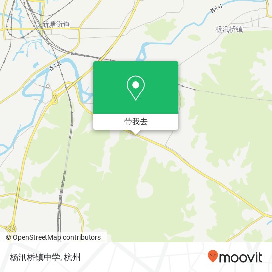 杨汛桥镇中学地图