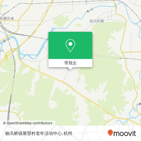 杨汛桥镇展望村老年活动中心地图