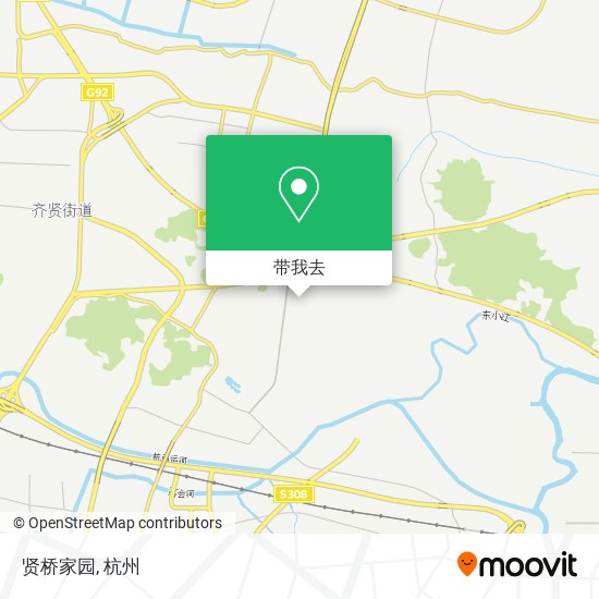 贤桥家园地图
