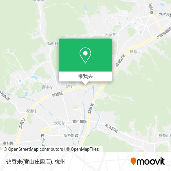 锦香来(官山庄园店)地图