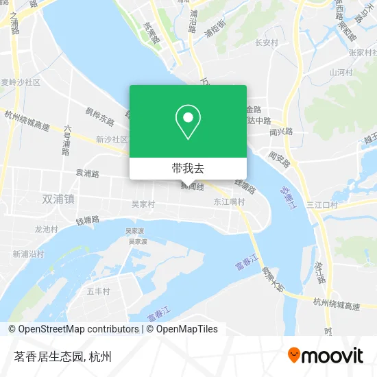 茗香居生态园地图
