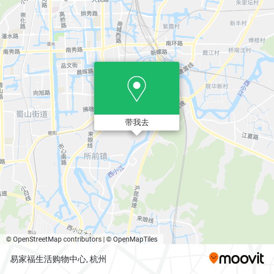 易家福生活购物中心地图