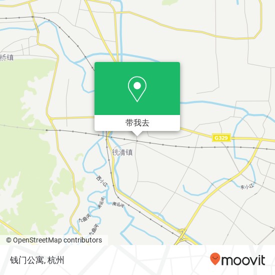 钱门公寓地图