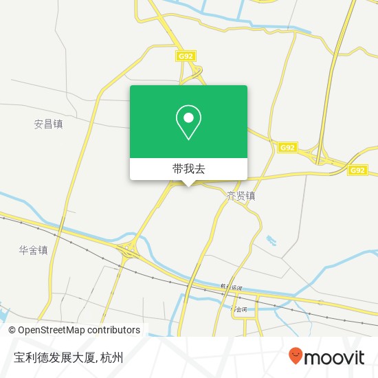 宝利德发展大厦地图