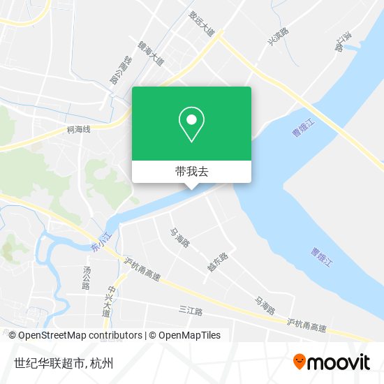 世纪华联超市地图