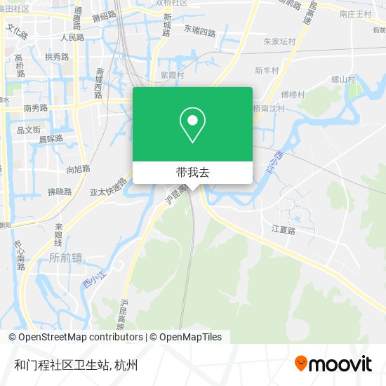 和门程社区卫生站地图