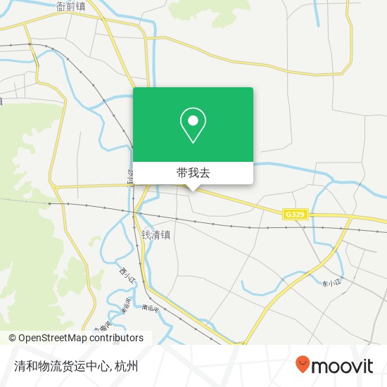 清和物流货运中心地图