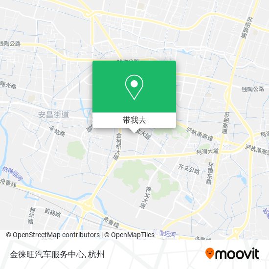 金徕旺汽车服务中心地图
