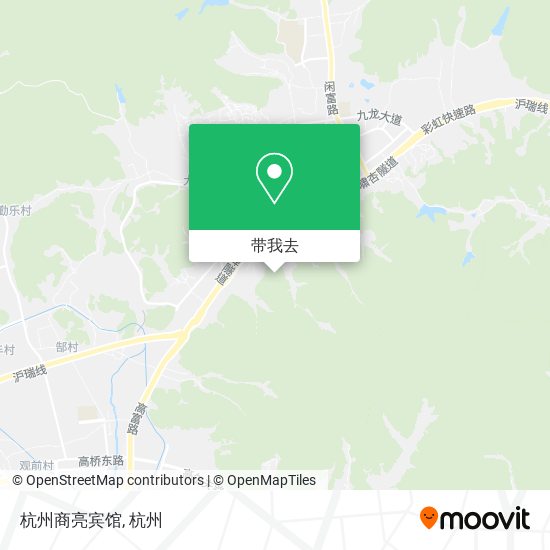 杭州商亮宾馆地图