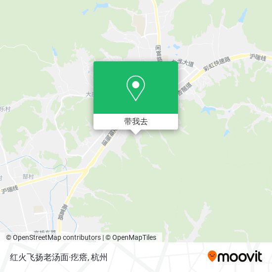 红火飞扬老汤面·疙瘩地图