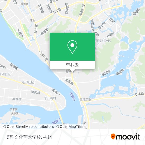 博雅文化艺术学校地图