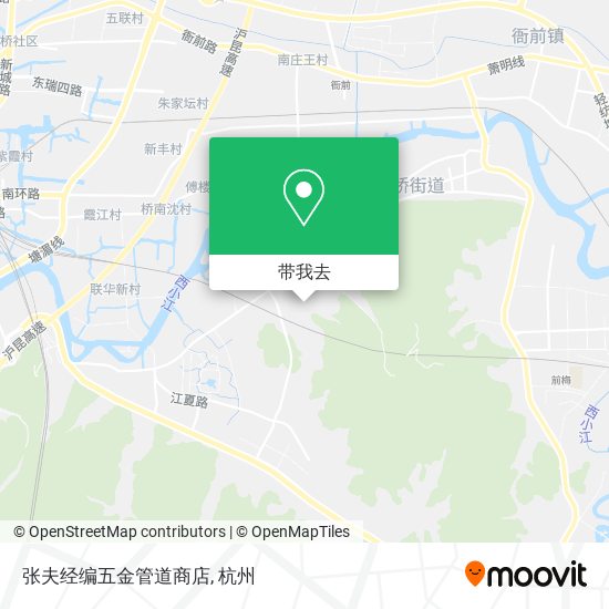 张夫经编五金管道商店地图