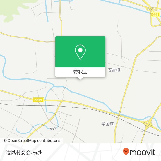 遗风村委会地图
