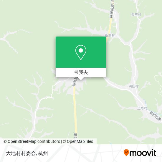 大地村村委会地图