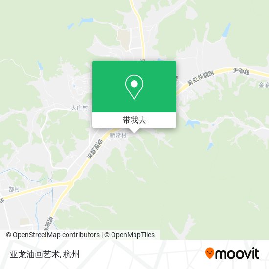 亚龙油画艺术地图