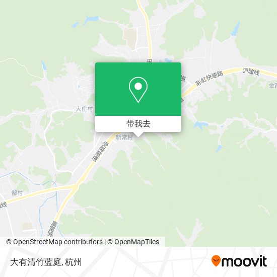 大有清竹蓝庭地图
