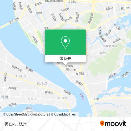 黄山村地图