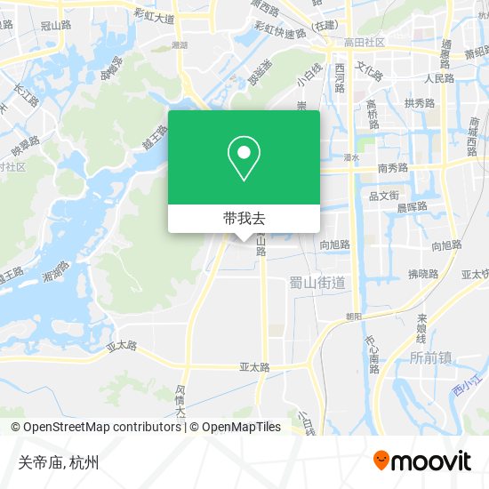 关帝庙地图