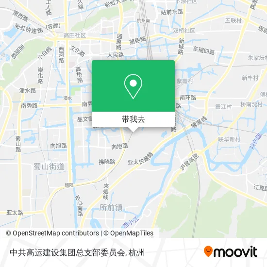 中共高运建设集团总支部委员会地图
