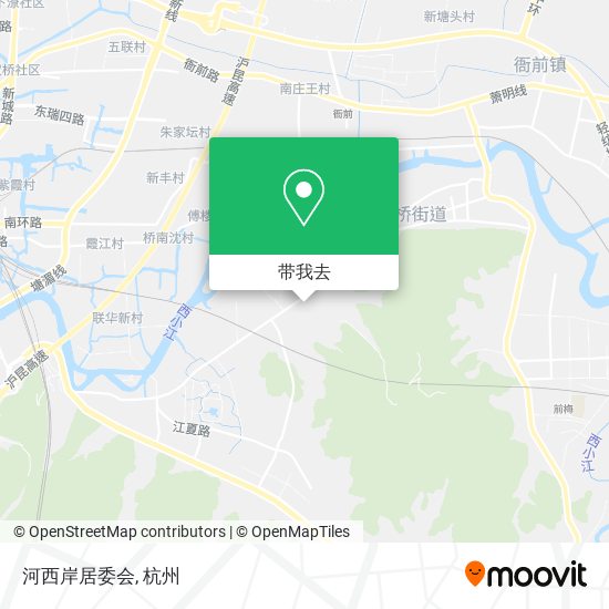 河西岸居委会地图