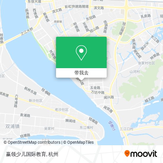 赢领少儿国际教育地图