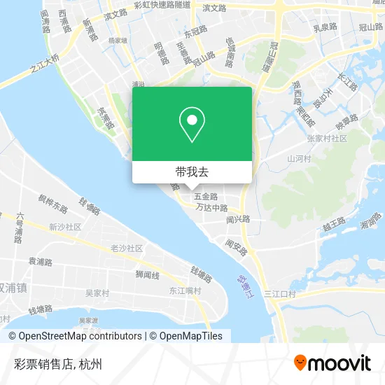 彩票销售店地图